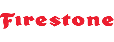 Firestone logo in red stylized font
